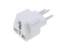 Adaptador De Viagem Universal Para Tomadas De Energia Ca Do Reino Unido/eua/ue Suíça(branco)