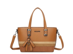 Bolsa Feminina Com Laço E Alça De Ombro Com Efeito Python