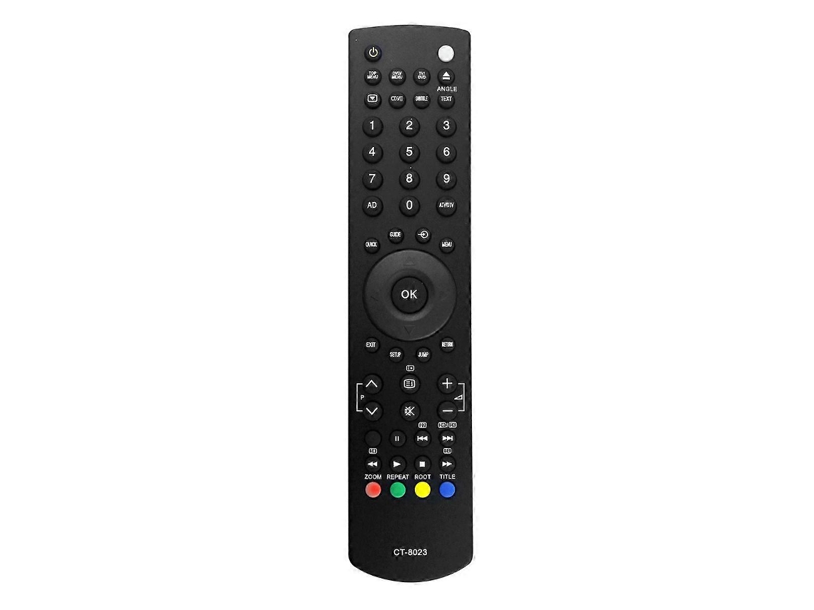 Comando À Distância De Substituição Para Ct-8023 Tv Toshiba 26dl833r 26dl834r 26kl933r 26kl934r 32dl833r