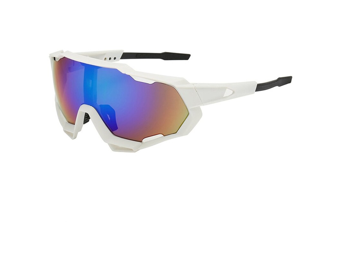 Óculos de Ciclismo para Atividades Ao Ar Livre com Proteção Uv400 Contra Impactos. MDUG (brancos)