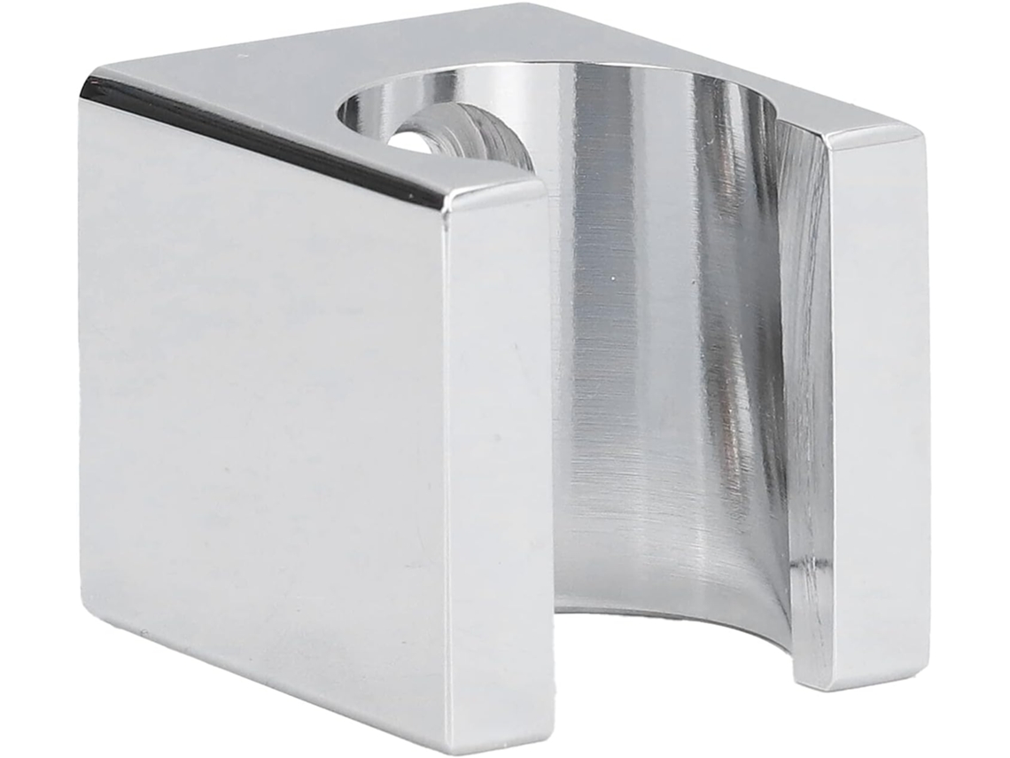 Suporte para Chuveiro de Banheiro em Cobre Maciço, com Ângulo Ajustável e Acabamento Cromado, Fixação na Parede para Banheiro