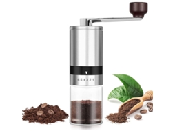 Moedor De Café Manual 6 Níveis, Cerâmica, Mós De Cerâmica, Para Espresso, Prensa Francesa E Café Coado, Uso Em Casa E Viagens