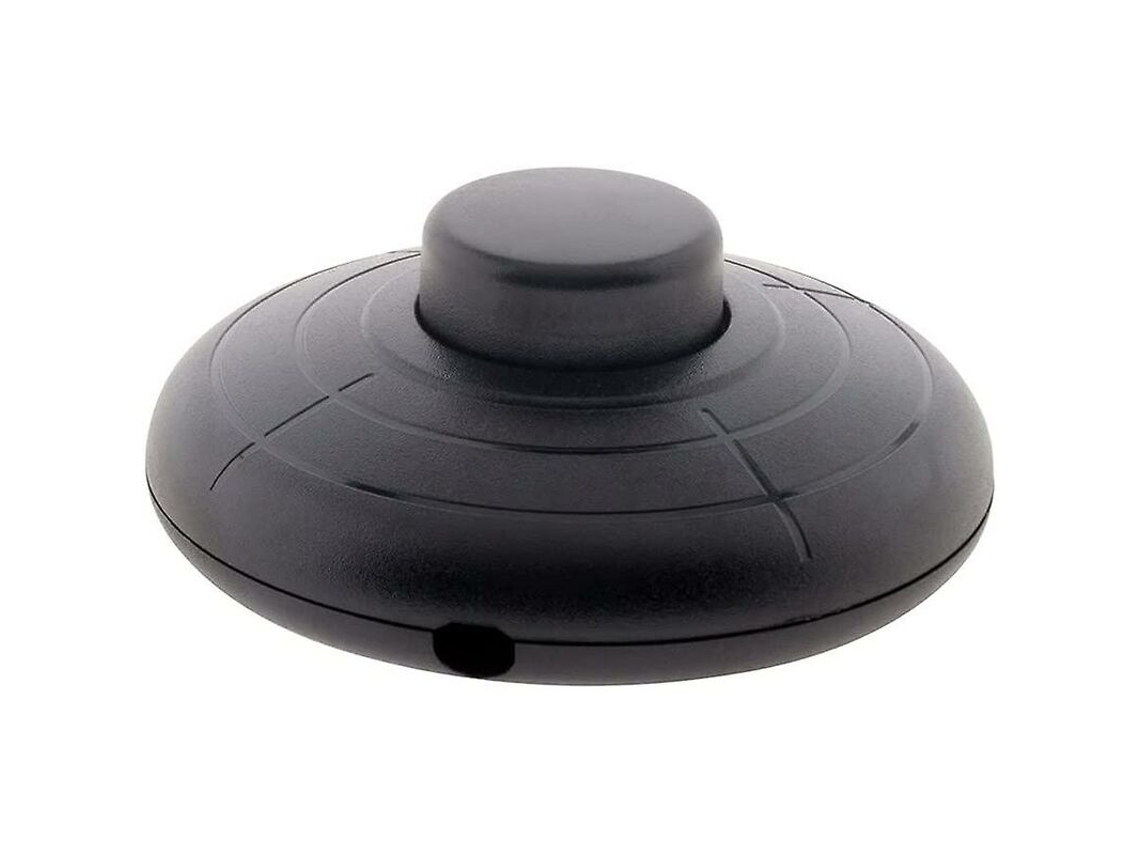 Interruptor De Pé Para Luminária, Preto
