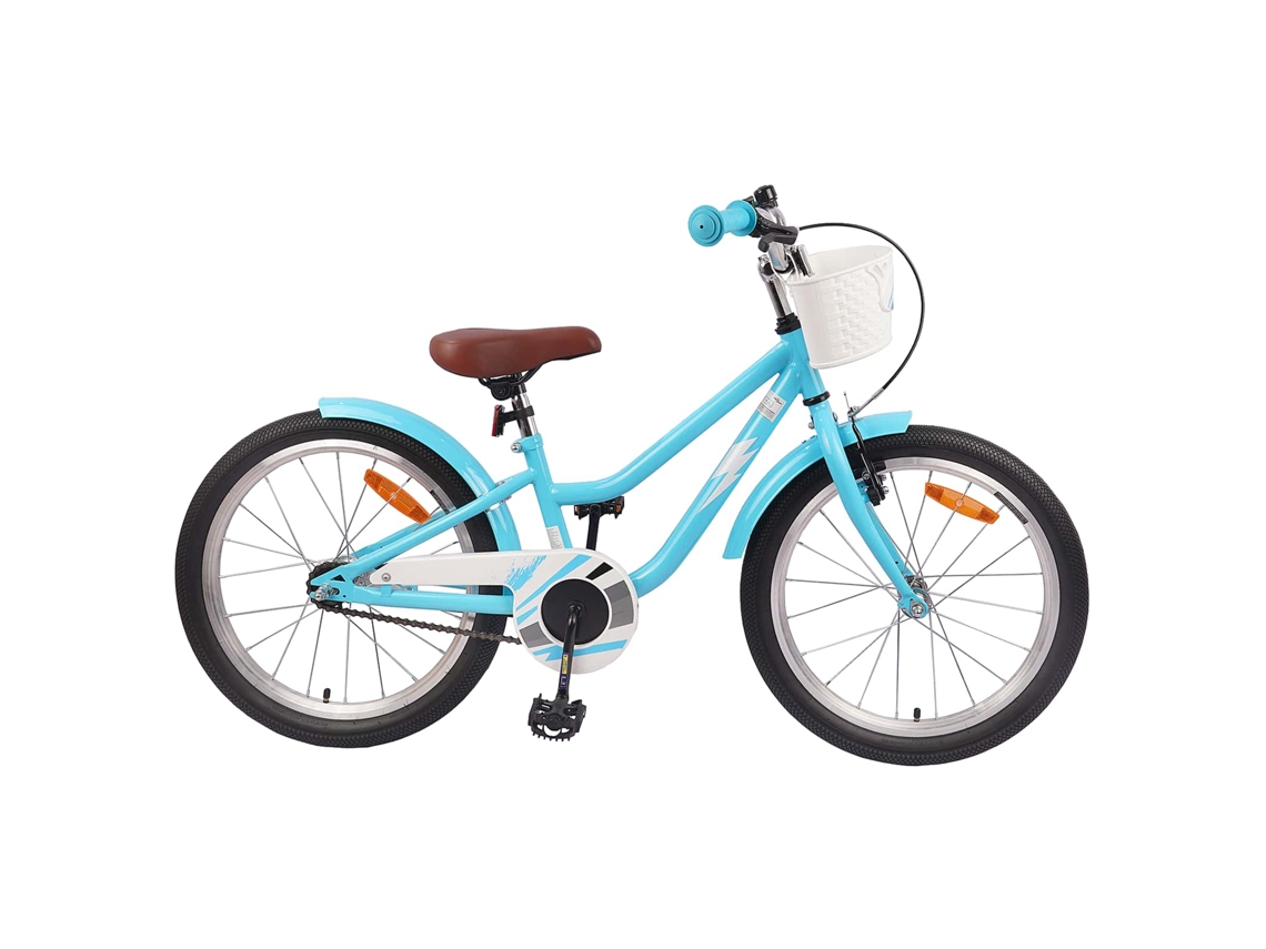 Vidaxl Bicicleta Infantil 20 Polegadas Para 6-11 Anos Azul-claro