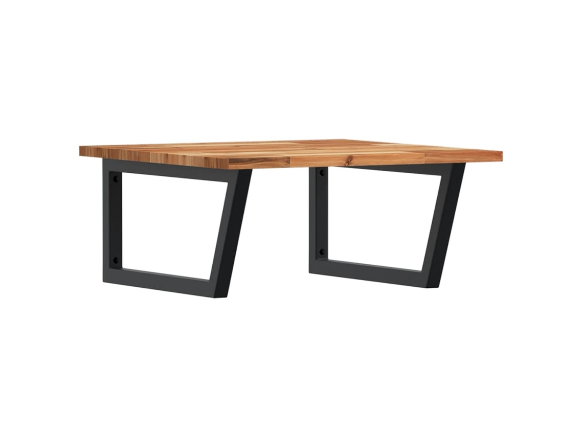 Basin Shelf, Basin Shelves Vidaxl Marrom Madeira De Acácia (60 X 60 X 2 Cm)
