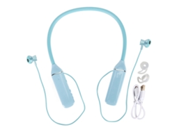 Fones Bluetooth com fita cervical EOOCOO, retroiluminados, Bluetooth 5.3