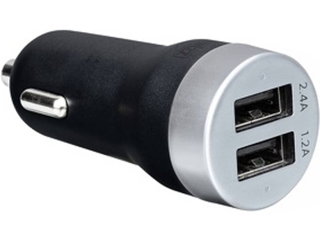 CarPlug Double (black-aluminium)
