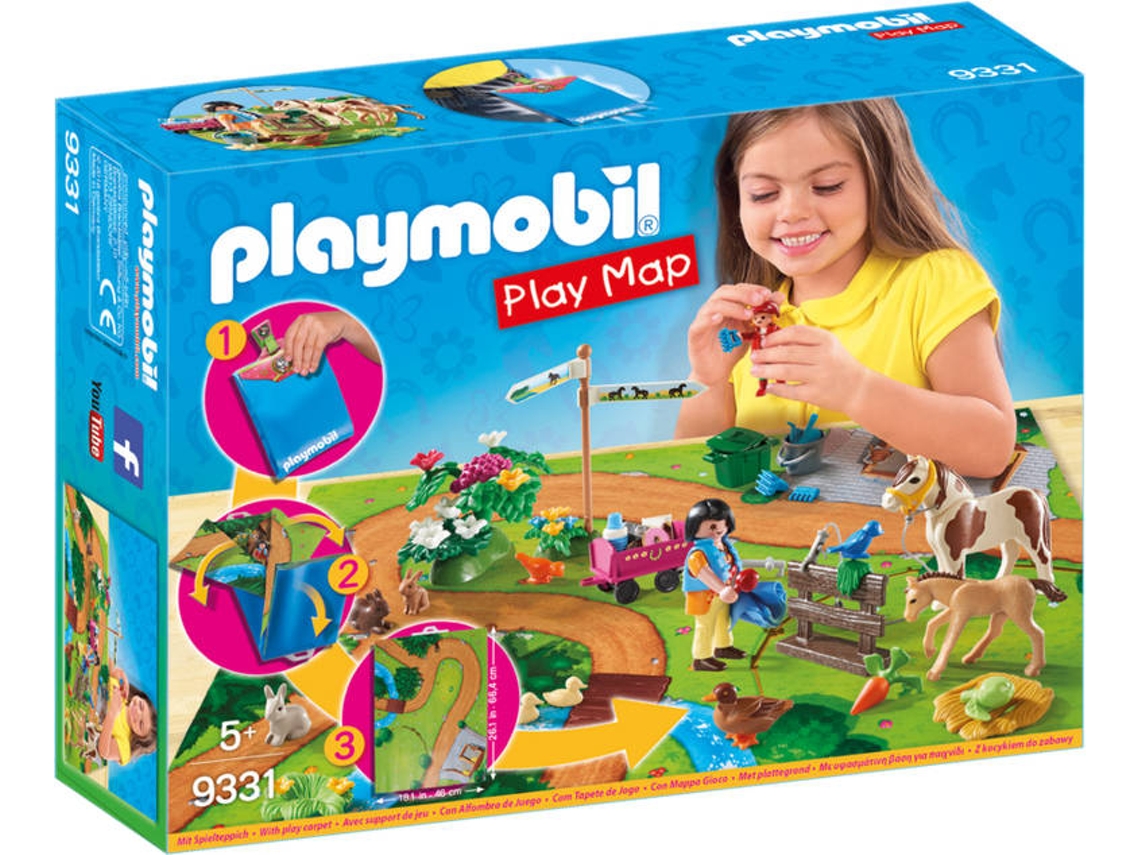 PLAYMOBIL: Play Map 9331 (Idade mínima: 5)