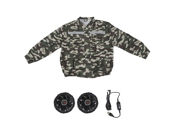 Jaqueta Business de Vento com Cooler 3 Velocidades, Camuflagem Leve, Respirável, com Ar Condicionado para Verão