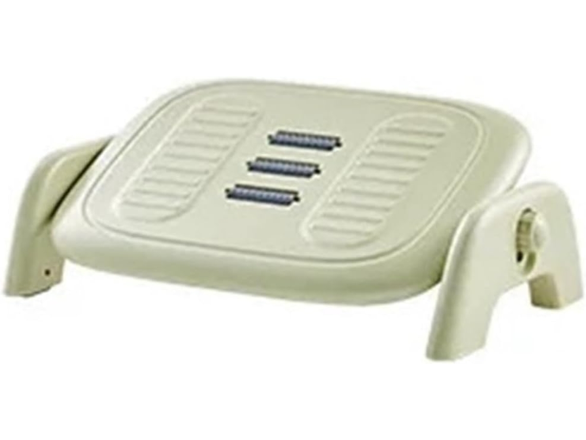 Apoio Pés Escritório Ergonômico Ajustável Sob A Mesa Rolos Massagem Multicoloridos (verde)