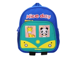 Mochila Para Jardim De Infância Com Design De Desenhos Animados - Mochilita Para Meninos E Meninas Do Ensino Fundamental
