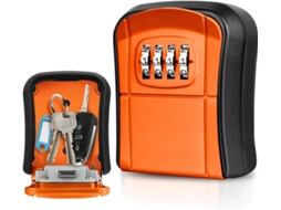Mini Cofre Externo Para Chaves De Parede Com Código De 4 Dígitos Reconfigurável-aquaforge