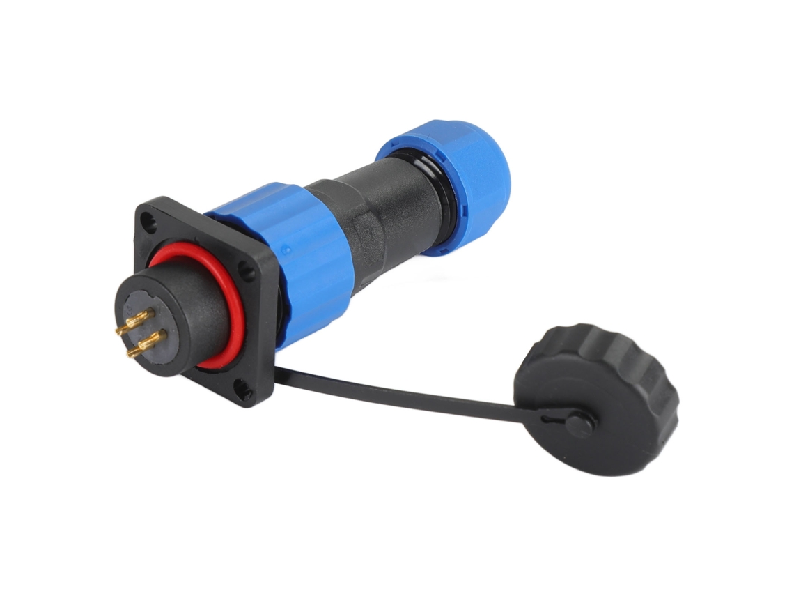 Laxiscreed Conector Quadrado Ip68 À Prova D'água Para Indústria E Aviação
