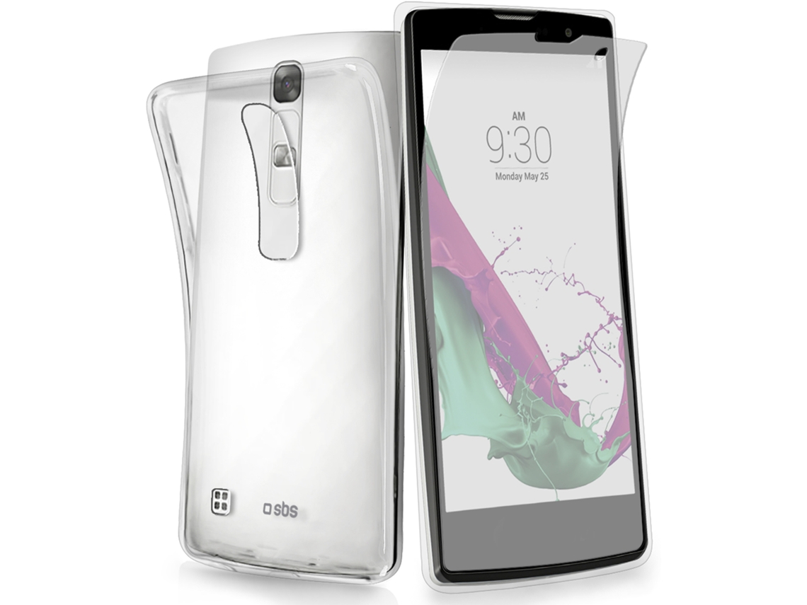 Capa Aero SBS LG G4 C tranparente + LCD