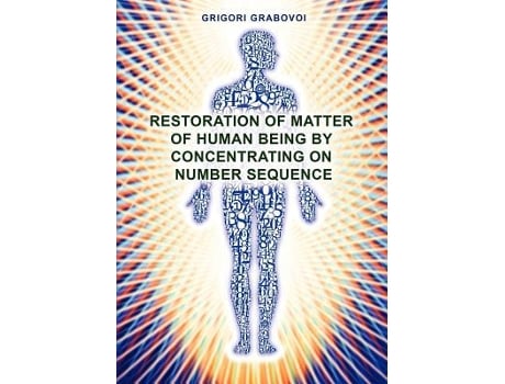 Livro Restoration of Matter of Human Being by Concentrating on Number Sequence de Grigori Grabovoi (Alemão)