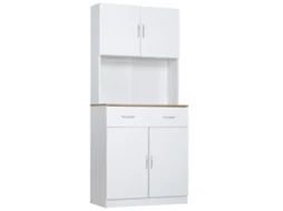 Armário Cozinha 4 Portas 80x40x180 Branco