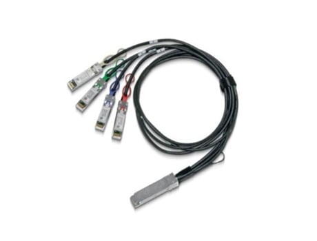 Linkx - Cabo de Ligação Directa 100GBASE - QSFP28 Para SFP28 - 2 M - Cobre H?brido/fibra Ética - SFF-8402/SFF-8665/SFF-8636/IEEE 802.3BY - SEM Halog?neo, Passivo