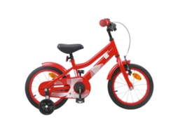 Vidaxl Bicicleta Infantil 12 Polegadas Para 2-4 Anos Vermelho