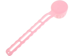 Escova De Banho Longa Soimiss Com Cerdas Macias No Dorso – Esfoliante Corporal Rosa Cabo Ergonômico Limpeza Suave