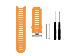 Pulseira De Relógio Lurelia Para Garmin Forerunner 910xt Laranja