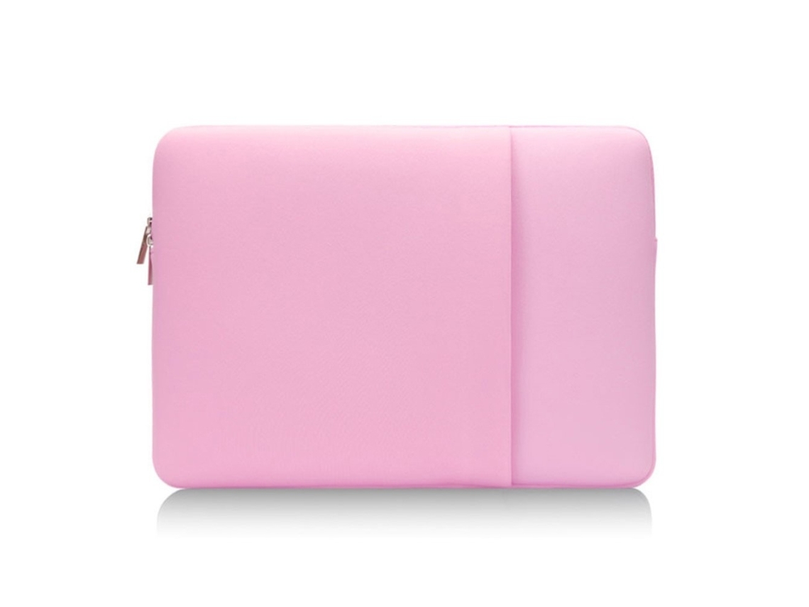 Lurelia Bolsa Para Portátil 15 Polegadas, Antichoque, Com Zíper, Rosa