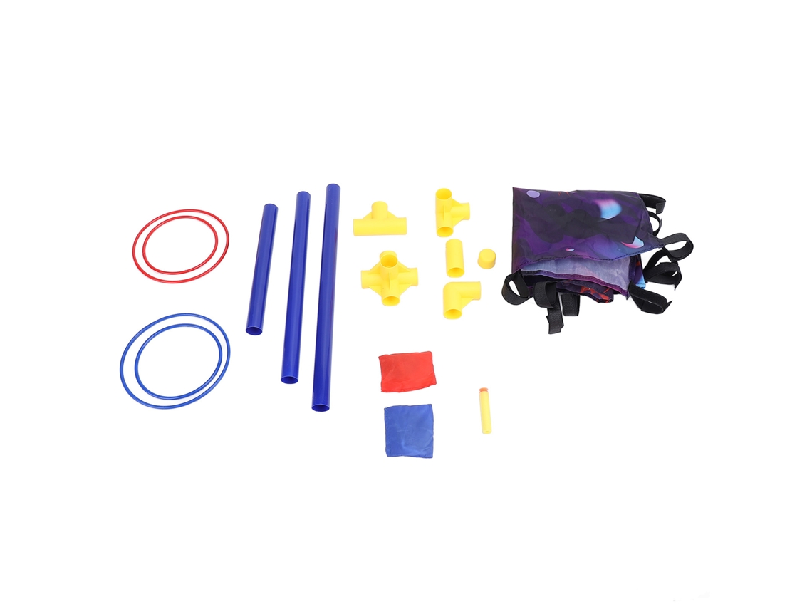 Walshlxq juego de Lanzar Anillos para Niños 3 En 1 Con Bolsas de Arena, Desmontable, Juguetes de Lanzamiento para Interior Y Exterior