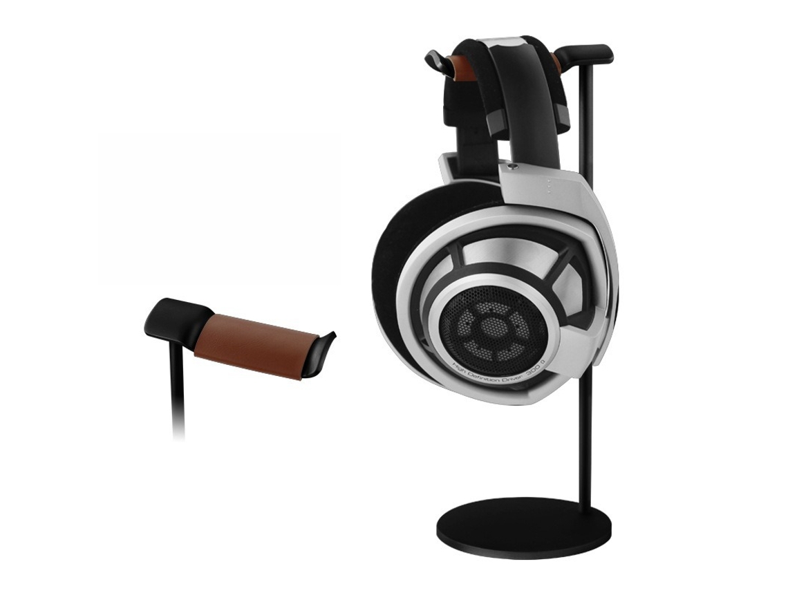 Suporte Fones Alumínio,base Estável Anti, Para Sennheiser/sony/bose/beats/akg/razer Preto