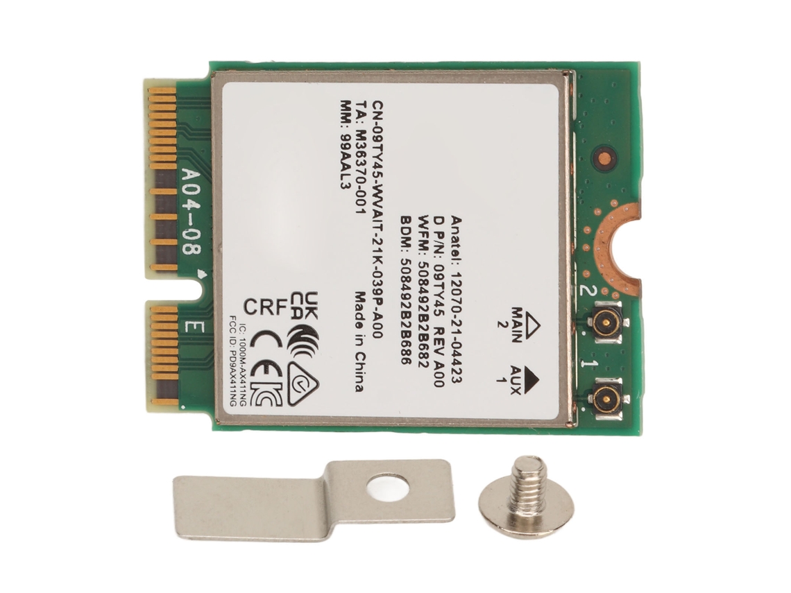 Placa de Rede M.2 Wifi 6e LAXISCREED 5374mbps Bluetooth 5.3