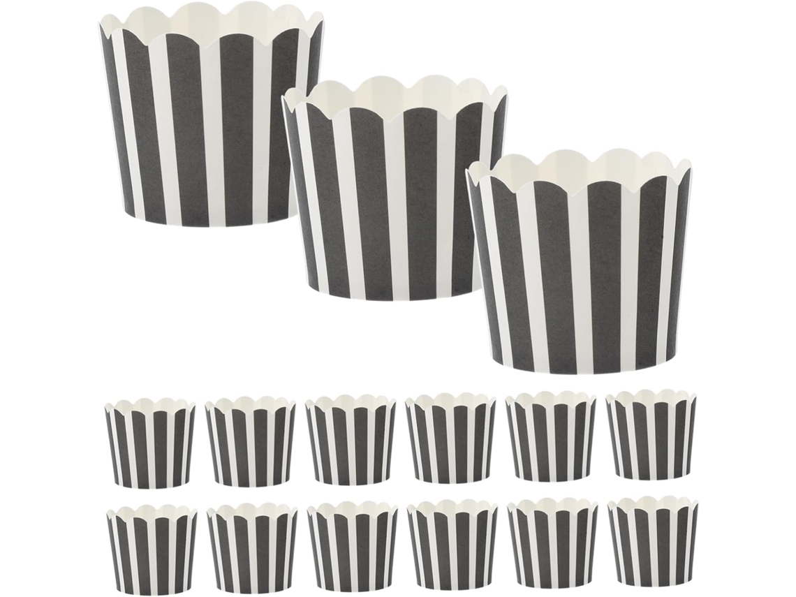 Pequenas Para Bolos E Mini Muffins, De Papel Próprio Para Alimentos, Resistentes Ao Calor, Próprias Gokoco