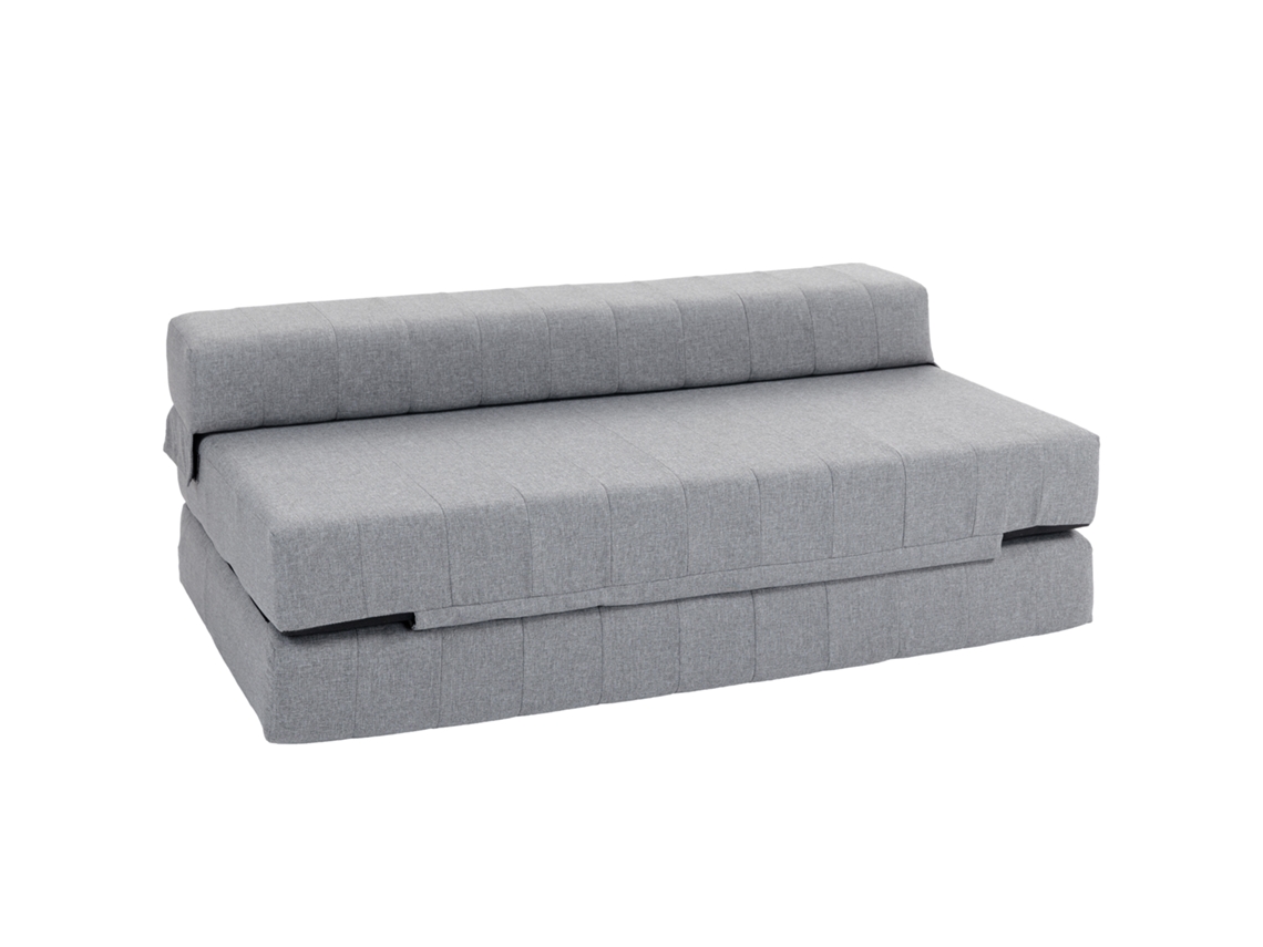 Poltrona Dobrável com Função de Cama, até 250 Kg, 138x80x50 Cm, Cinza | S/MARCA