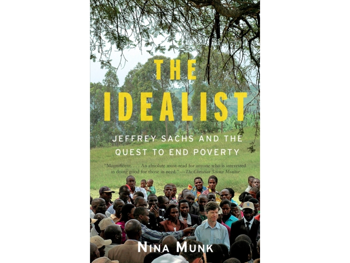 Livro The Idealist de Nina Munk (Inglês)