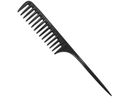 Peine De Dientes Anchos Antiestático De Fibra De Carbono Para Peinar Y Estilizar Cabello Profesional