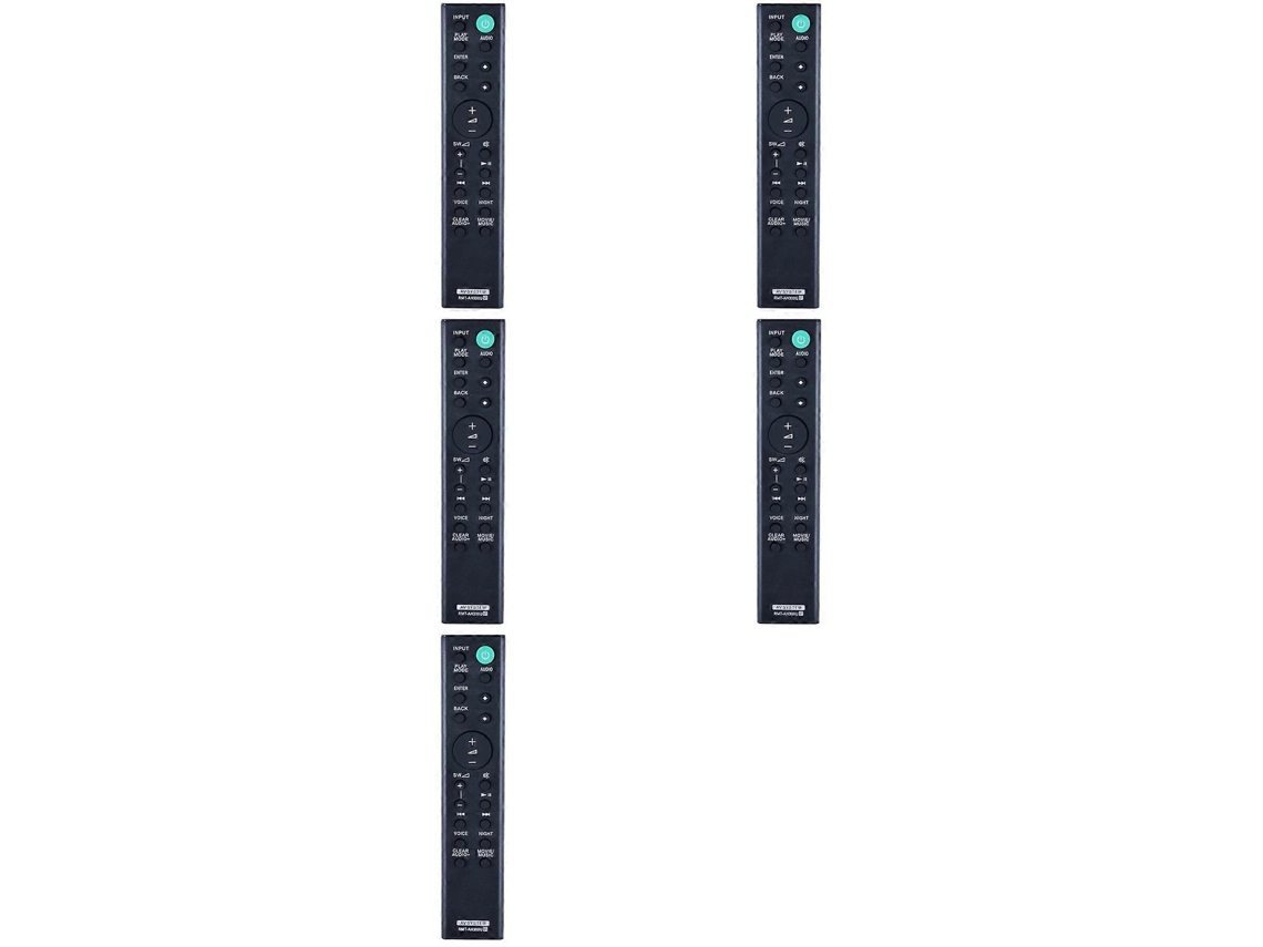5 Controles Remotos Rmt-ah300u Para Barra De Som Sony Ht-ct291 Sa-ct290 Sa-ct291 Ht-ct290 Htct290
