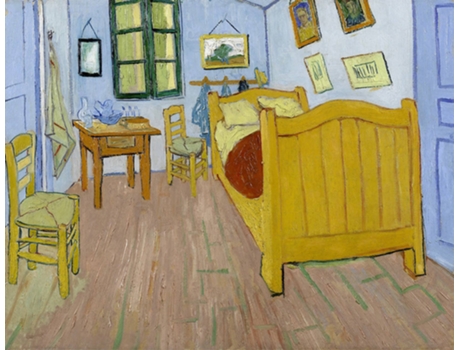 Quadro LEGENDARTE O Quarto em Arles - Vincent Van Gogh (80x100 cm)