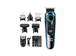 Aparador De Barba, Máquina De Cortar Cabelo E Barbeador, Conjunto 9 Em 1 Para Barba, Rosto E Cabeça.