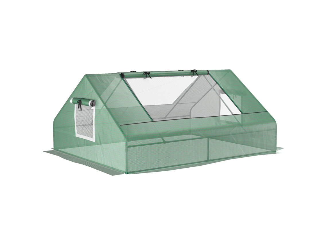 Estufa Tipo Túnel 800x300x200cm, com 12 Janelas e Porta Enrolável BTFORUS