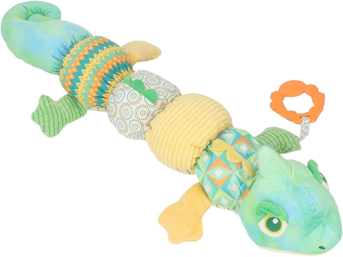Brinquedo De Pelúcia Multissensorial 23 Polegadas Com Textura Crocante E Recursos Musicais Para