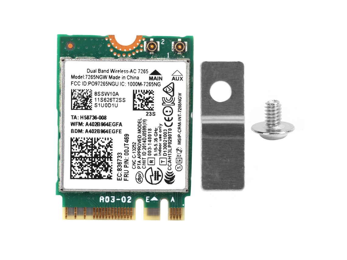 2026zentro-placa De Rede Sem Fio Dualband Bluetooth Módulo Wifi Para Lenovo Thinkpad X250 T450 T550