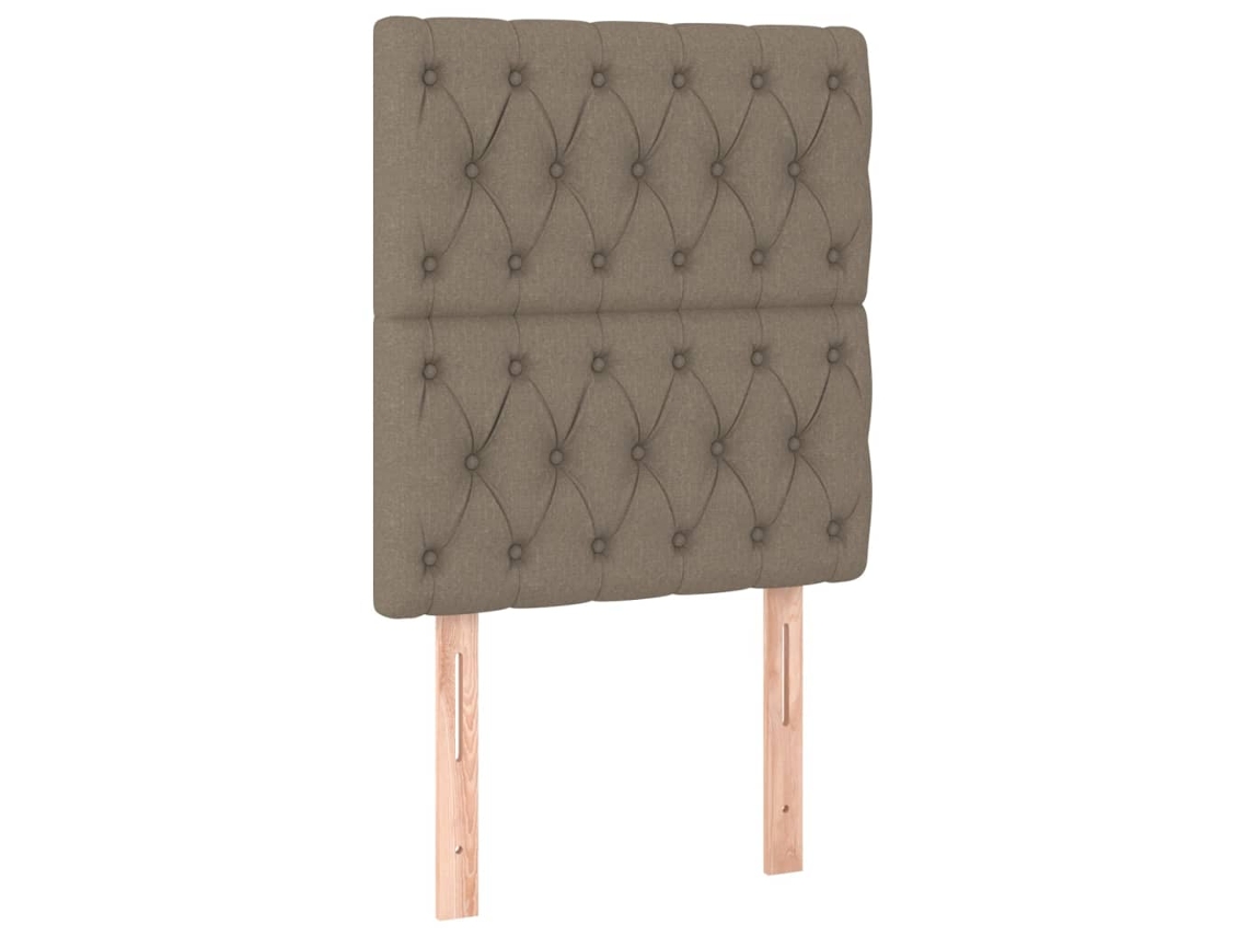 Headboard, Headboards Vidaxl Cinzento-acastanhado Tecido (80 Cm)
