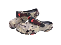 Zuecos Camuflaje Unisex De Terreno Todoterreno Com Cinta Ajustável E Entrada Deslizante M6