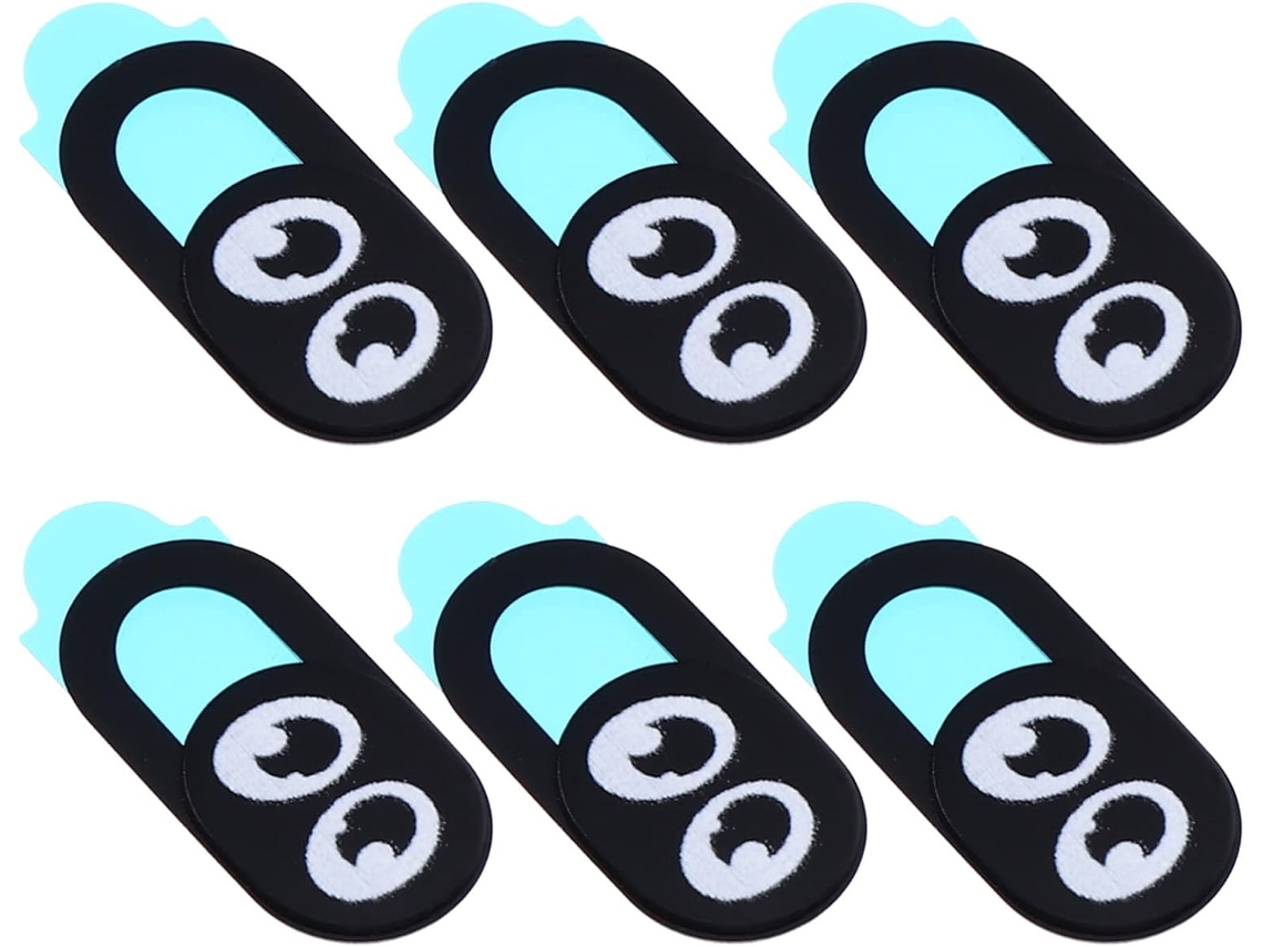 Capa Ultrafina para Webcam de Laptop e Celular, Pacote com 6 Unidades. SFUSHOS