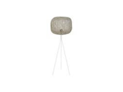 Luminária de Chão em Metal Branco, 41x41x109cm ALEXANDRA HOUSE LIVING