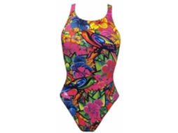 Fato de banho para Mulher TURBO Birdie Multicor para Natação (S)