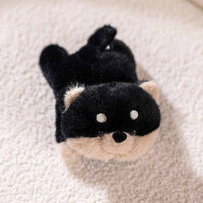 Lindo Brinquedo de Pelúcia Realista de Gato, Animal da Floresta, Estilo Desenho Animado. MDUG (cachorro de 17 Cm)