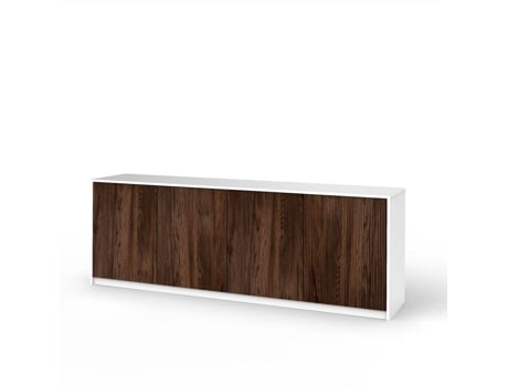 Buffet 4 Portas Budapeste Branco/chêne Rio Aqa Design