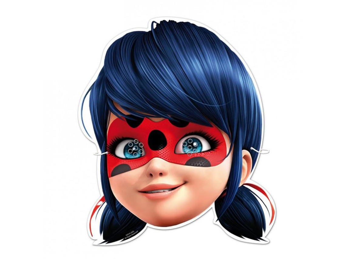 6 Máscaras Ladybug