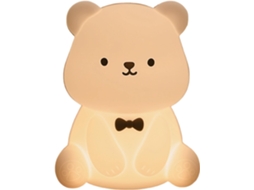 Luminária Noturna Infantil Em Formato De Urso, Recarregável E Sensível