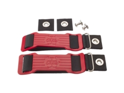 Mounting Straps Set 60 Mm Cylinders Vermelho Pretooms