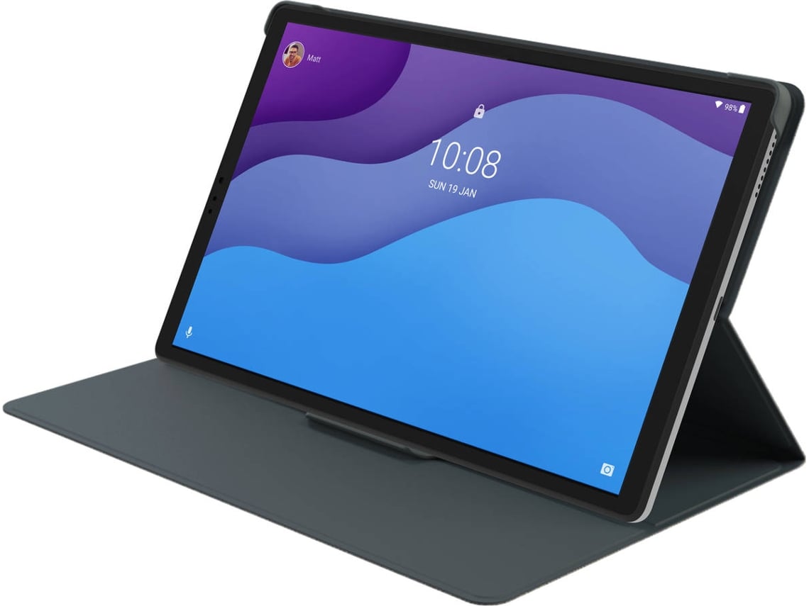 Tablet LENOVO M10 HD X306F (10.1'' - 64 GB - 4 GB RAM - Wi-Fi - Cinzento) + Capa Folio Cover