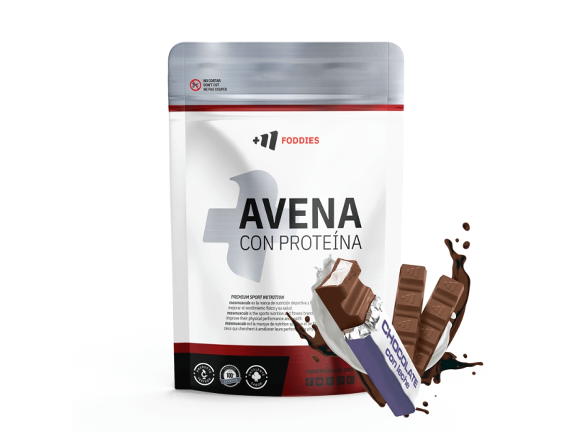 Aveia + Proteína - 1kg Chocolate Ao Leite Da Masmusculo Supplements